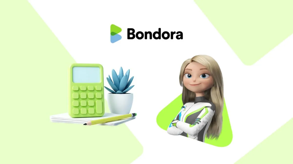 Henkilö selaa joustoluottoa puhelimella – Bondora-luotto on Suomessa suosittu fintech-palvelu
